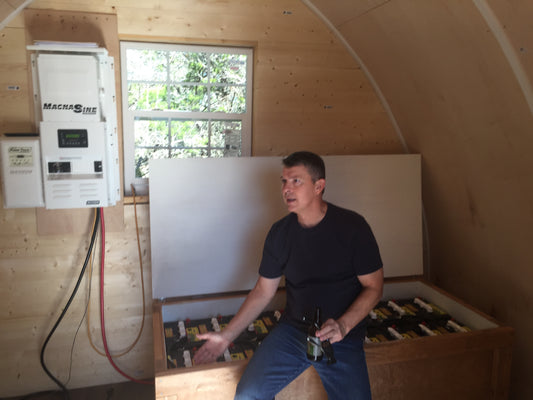 Leoma Candle Studio Solar Power System