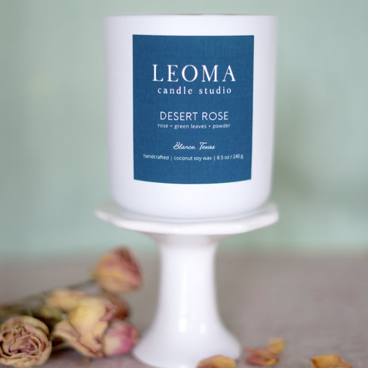 DESERT ROSE - SOY CANDLE