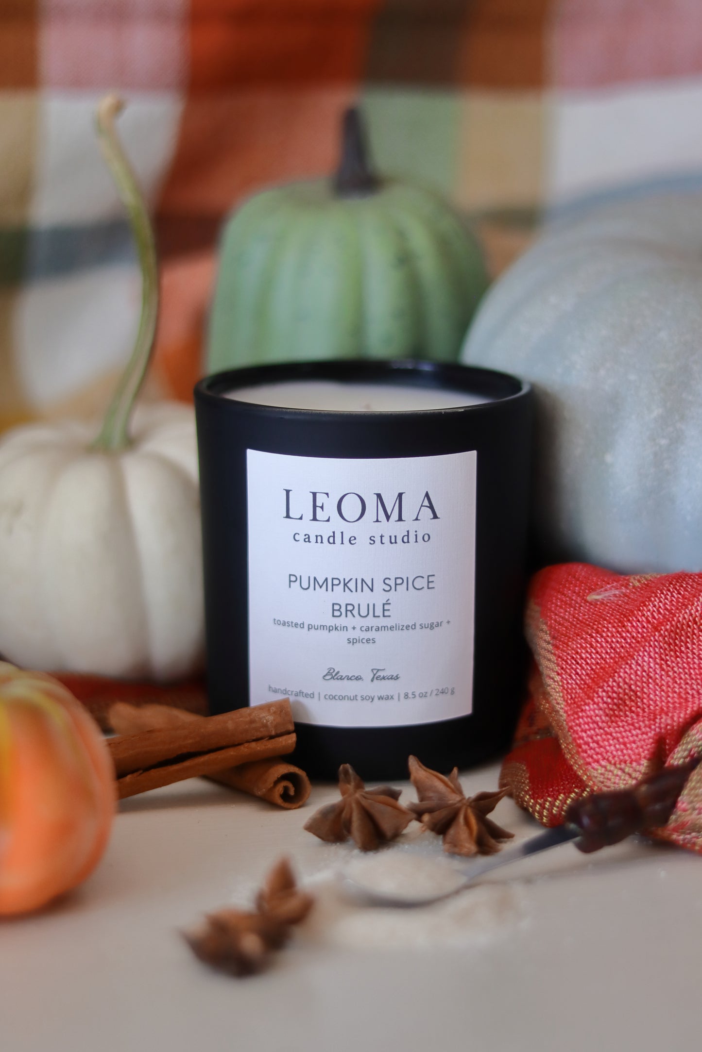 PUMPKIN SPICE BRULÉ  - SOY CANDLE